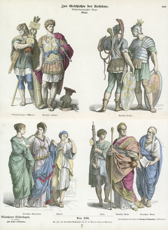 Roma kostümleri by German School