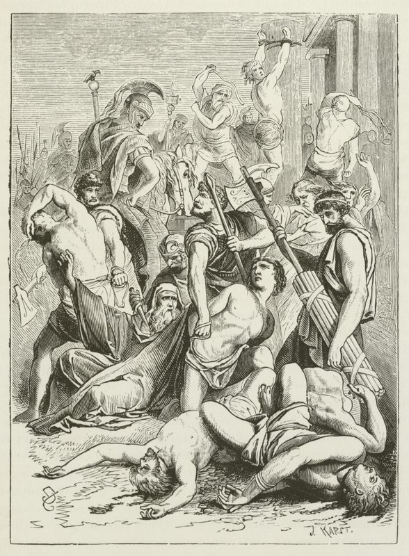 Roma zulmü by German School
