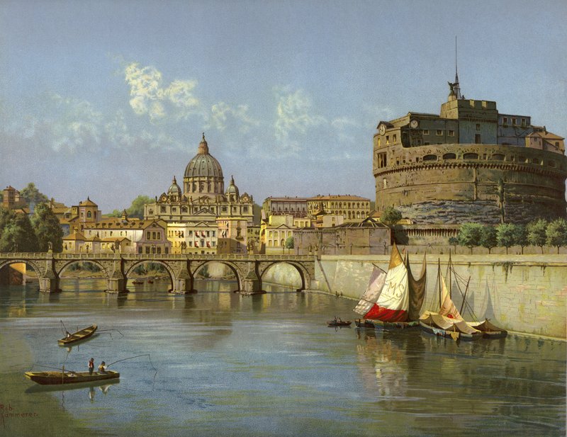 Roma (chromolitho) by German School