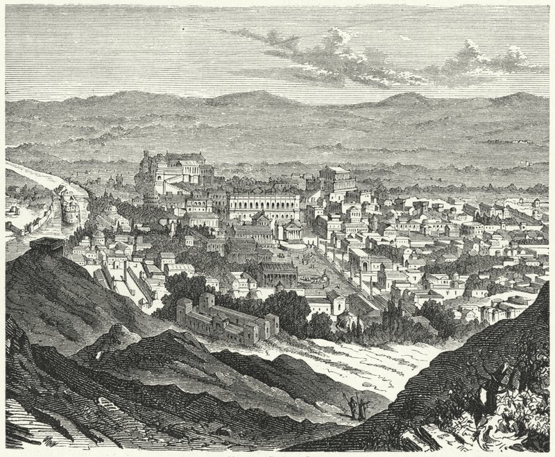 Julius Caesar zamanında Roma by German School