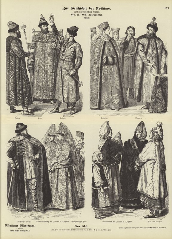 Rus kostümleri by German School