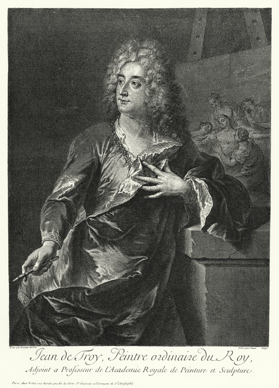 Fransız sanatçı Jean Francois de Troy