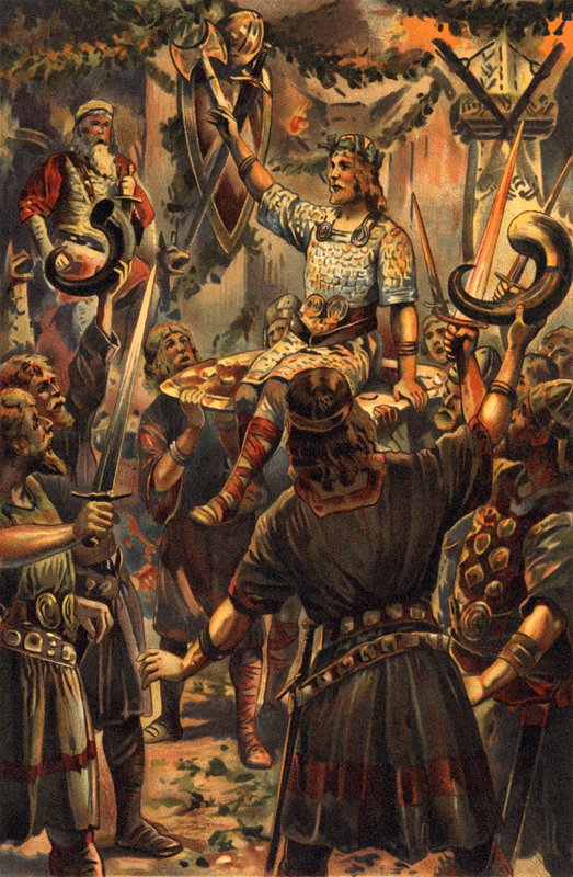 Viking Sigmund by German School