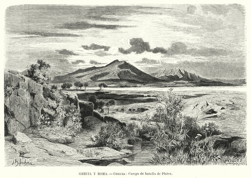 Plataea Muharebesi Bölgesi, Yunanistan (lito) by German School