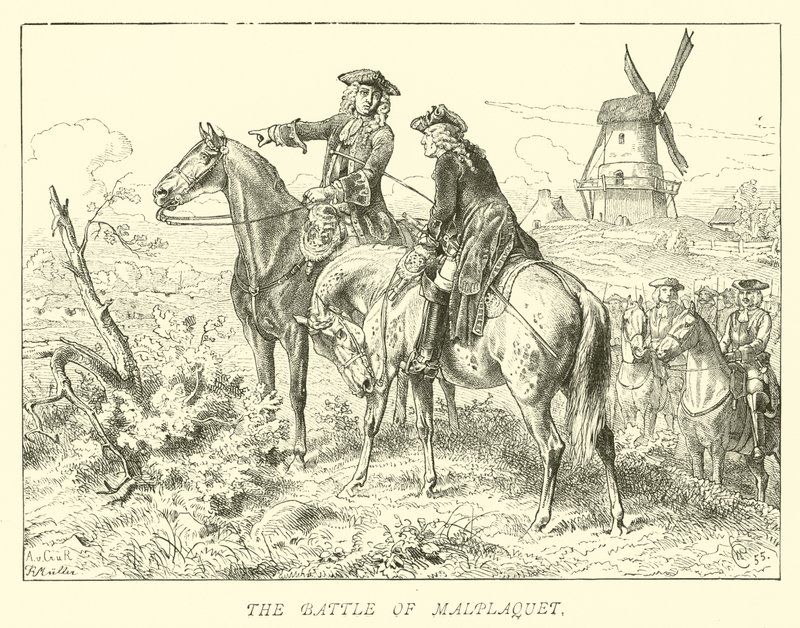 Malplaquet Savaşı by German School