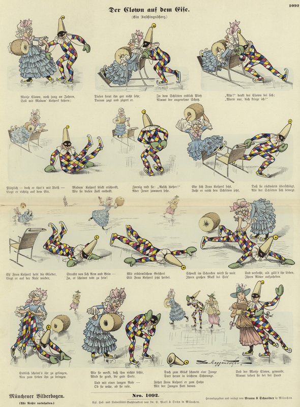 Buzdaki Palyaço by German School