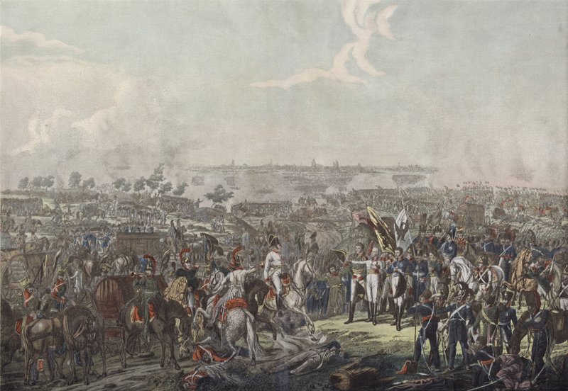 Schwarzenberg Prensi, 18 Ekim 1813 akşamı Leipzig Savaşı