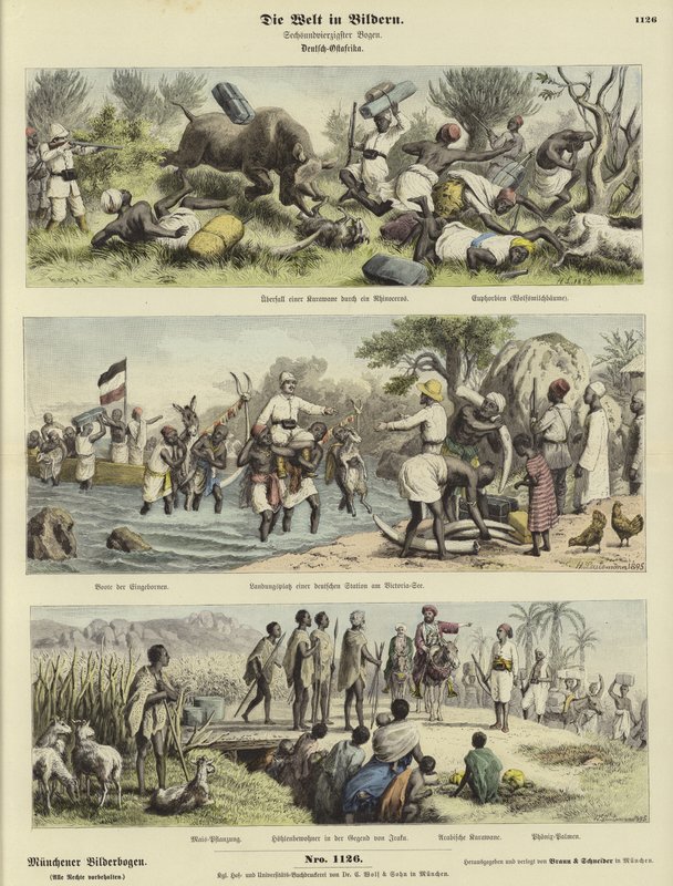 Resimlerle Dünya: Alman Doğu Afrika by German School