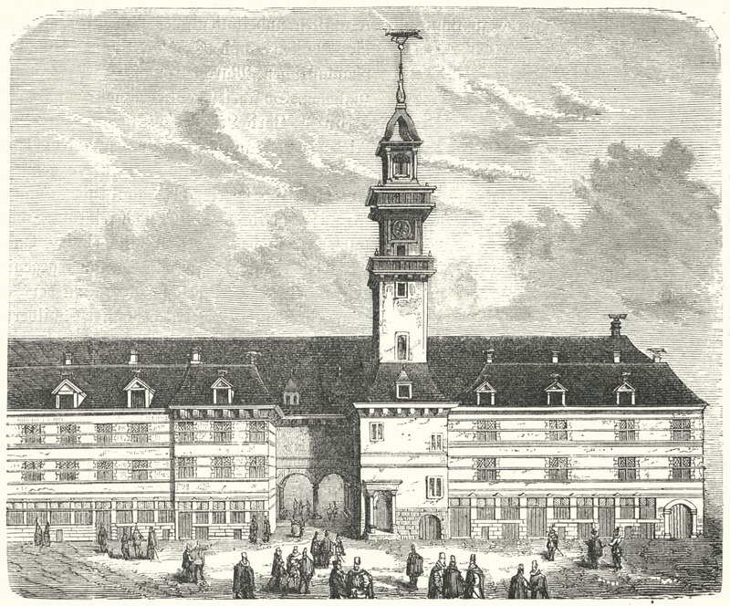 Orijinal Royal Exchange, Londra (gravür) by German School