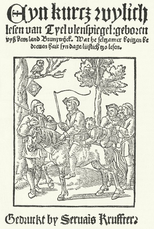 Servais Kruffter tarafından basılan Till Eulenspiegel