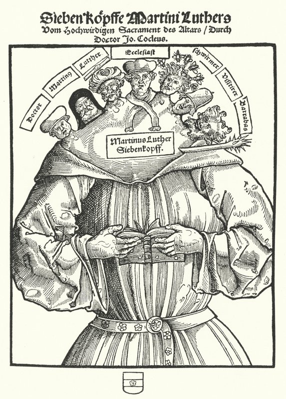 Johannes Cochlaeus tarafından yazılan Martin Luther