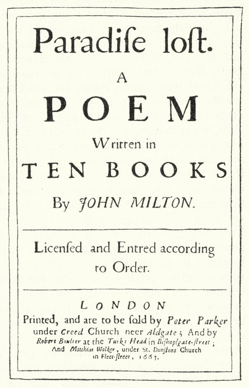 İngiliz şair John Milton