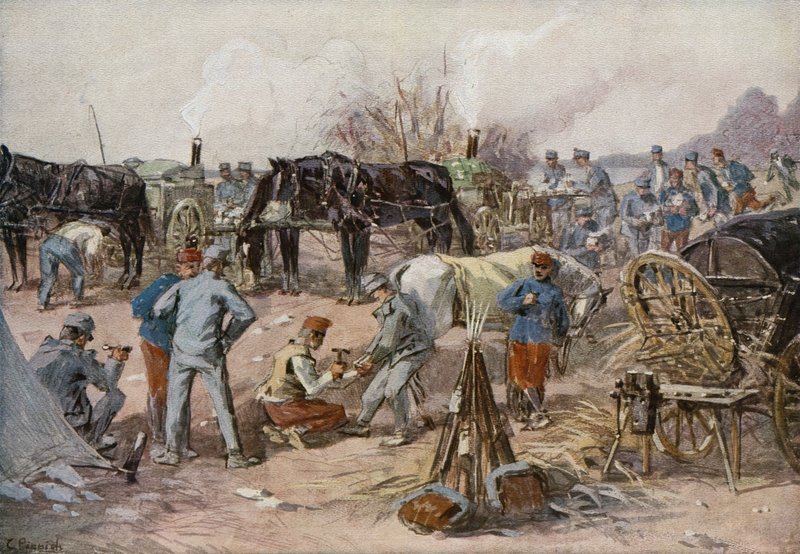Lemberg yakınlarındaki eğitim kampı by German School