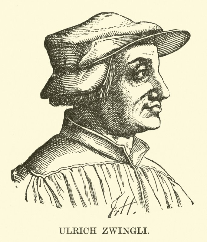 Ulrich Zwingli by German School