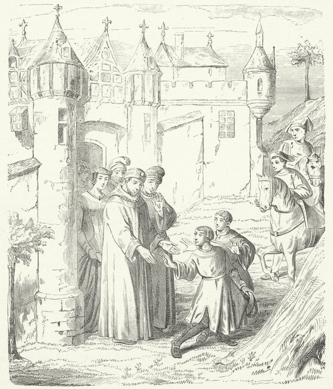 Venedikli tüccarlar Niccolo ve Maffeo Polo, Konstantinopolis