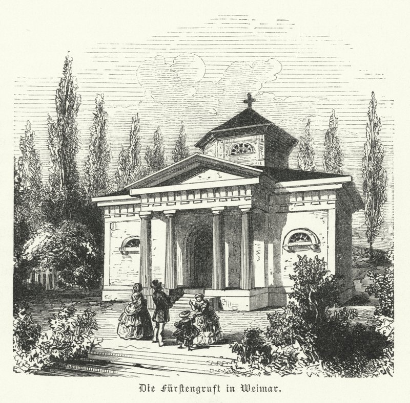 Weimarer Fuerstengruft, Saxe-Wemar-Eisenach Dükleri