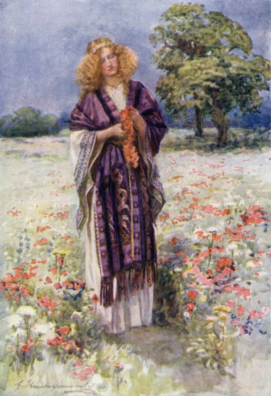Adil Serena (renkli lito) by Gertrude E. Demain (after) Hammond