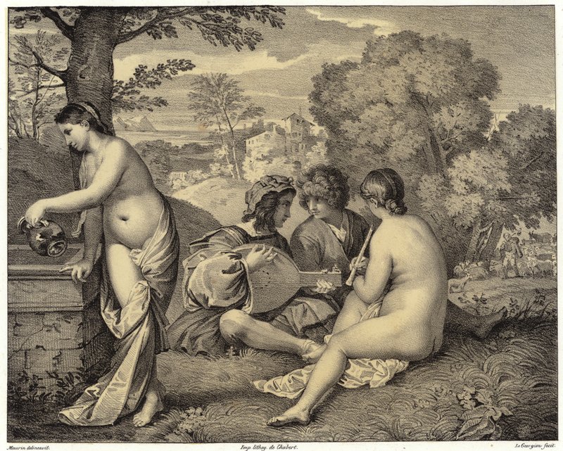 Şampet Konseri by Giorgione 147778 1510 after Giorgione 147778 1510 after