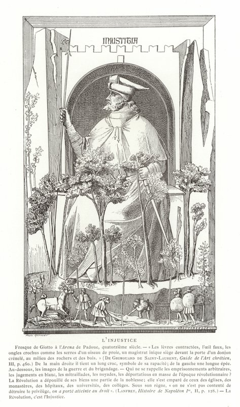 Adaletsizlik by Giotto di Bondone