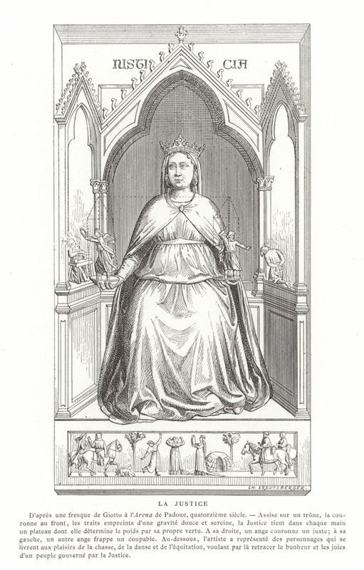 Les Roses de Thory. Rosa Pumilia (lit litografía) by Giotto di Bondone