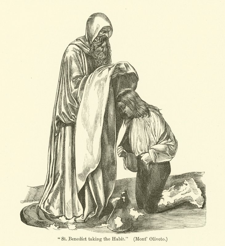 Aziz Benedict'in Alışkanlığı by Giovanni Antonio Bazzi Sodoma