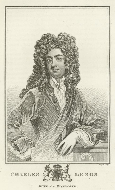 Charles Lenos, Richmond Dükü by Godfrey Kneller