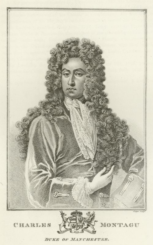 Charles Montagu, Manchester Dükü by Godfrey Kneller