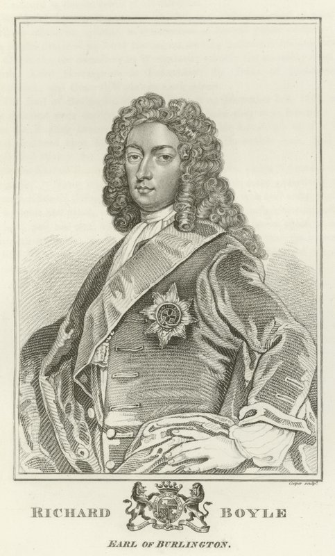 Richard Boyle, Burlington Kontu by Godfrey Kneller