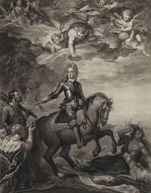 John Churchill, Marlborough Dükü (lito) by Godfrey (after) Kneller