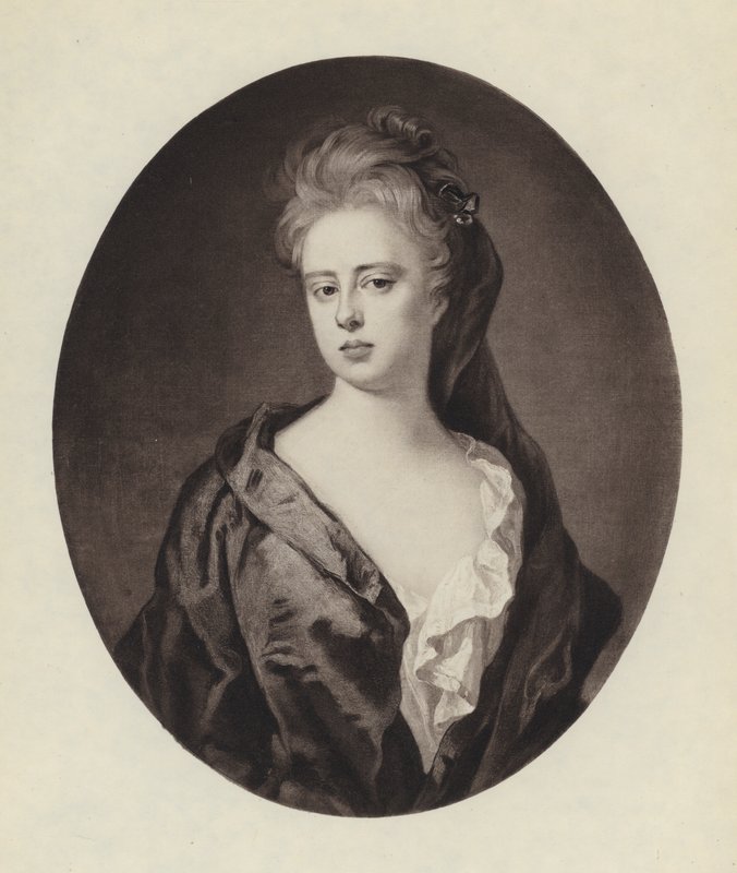 Sarah Jennings, Marlborough Düşesi (taş) by Godfrey (after) Kneller