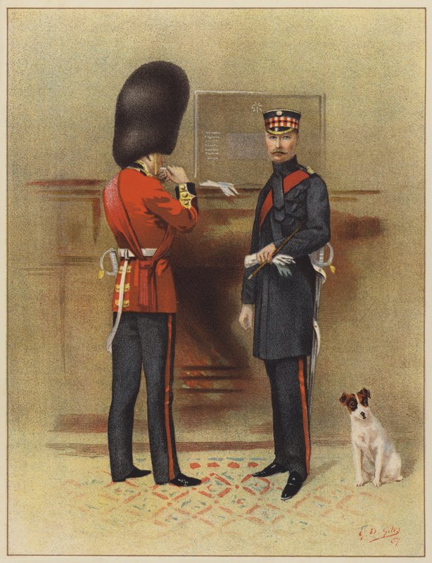 İskoç Muhafızları by Godfrey Douglas Giles