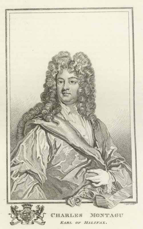 ಚಾರ್ಲ್ಸ್ ಮೊಂಟಾಗು, ಹ್ಯಾಲಿಫ್ಯಾಕ್ಸ್ ಟರ್ಕಿಯ ಅರ್ಲ್ by Godfrey Kneller