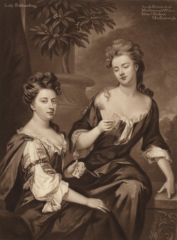 Marlborough Sarah Düşesi ve Leydi Fitzharding by Godfrey Kneller