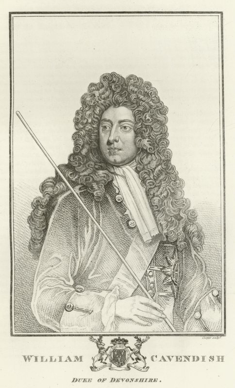 William Cavendish, Devonshire Dükü by Godfrey Kneller