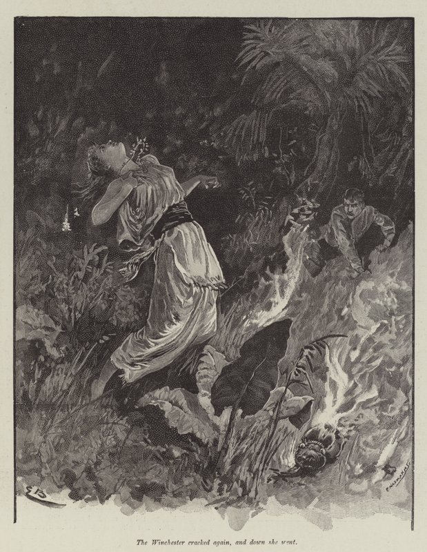 Uma veya Falesa Sahili, Robert Louis Stevenson by Gordon Frederick Browne