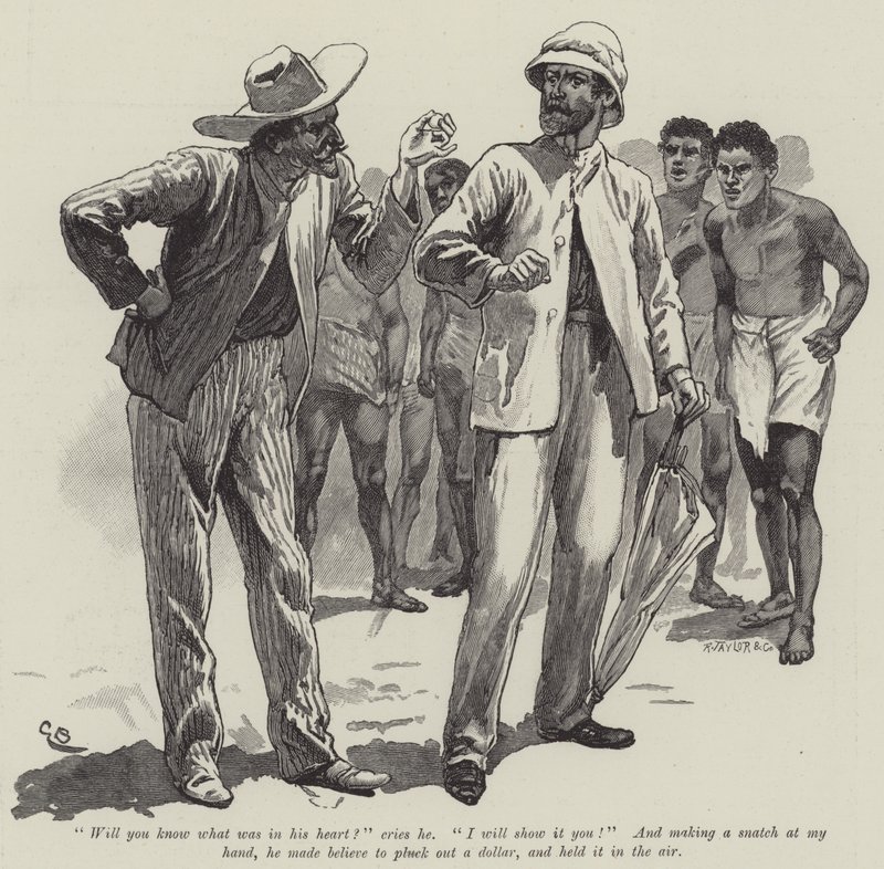Uma veya Falesa Sahili, Robert Louis Stevenson by Gordon Frederick Browne