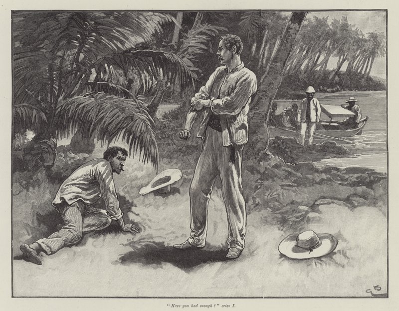 Uma veya Falesa Sahili, Robert Louis Stevenson by Gordon Frederick Browne