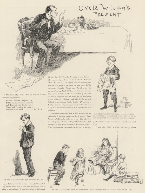 William Amca'nın Hediyesi, Barry Pain by Gordon Frederick Browne