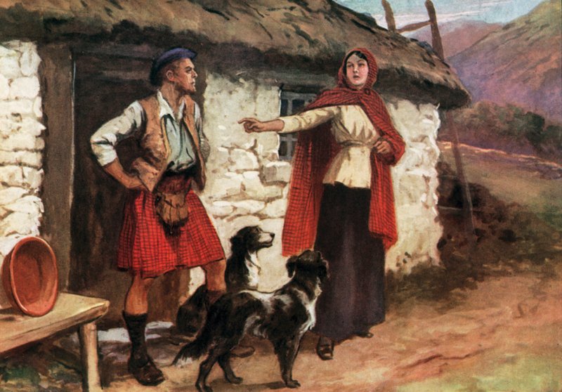 Illustration for The Tale of the Cauldron  by Gordon Frederick after Browne