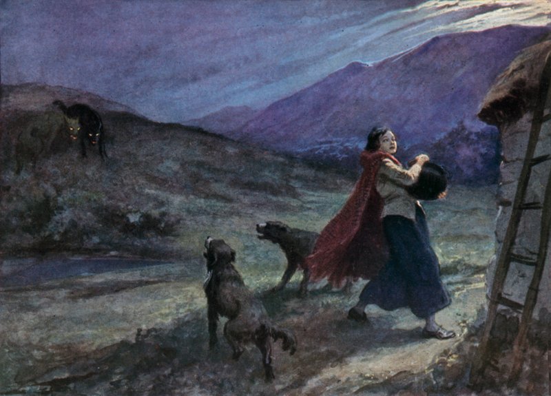 Kazanın Öyküsü için İllüstrasyon by Gordon Frederick after Browne