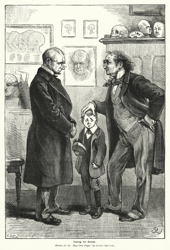 Tümseklerini Hissetmek (gravür) by Gordon Frederick (after) Browne