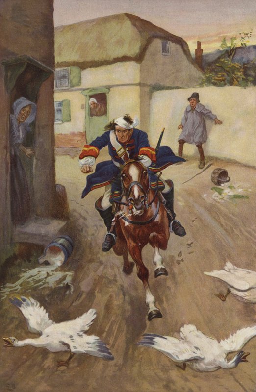Uçuş (renkli taş) by Gordon Frederick (after) Browne