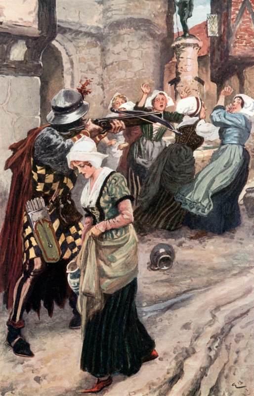 Denys Arbaletini indirdi ve onları Vuruyormuş gibi yaptı by Gordon Frederick Browne