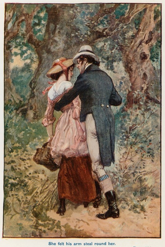 Adam Bede için İllüstrasyon by Gordon Frederick Browne