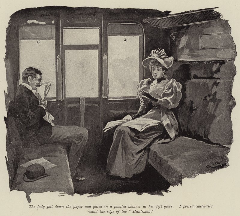 Arthur Hughes tarafından Sadece Kısa Bir Öykü için İllüstrasyon by Gordon Frederick Browne