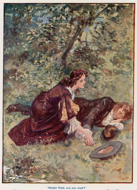 Lorna Doone için İllüstrasyon by Gordon Frederick Browne