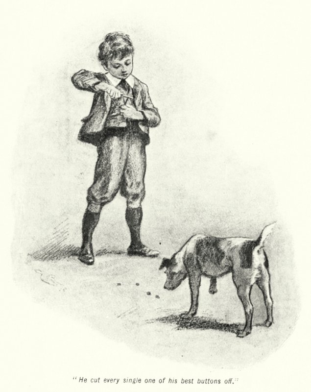 E Nesbit (lito) tarafından Hazine Arayanların Hikayesi için İllüstrasyon by Gordon Frederick Browne