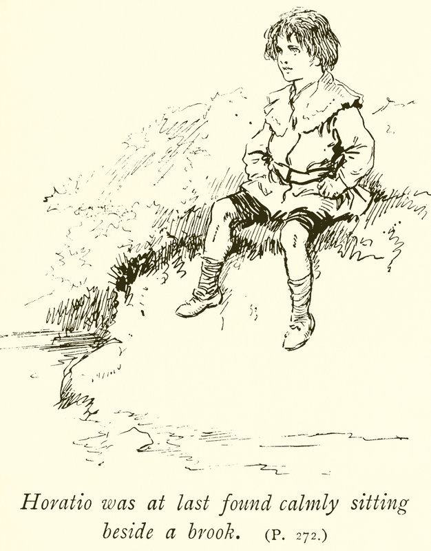 Nelson as a boy  by Gordon Frederick Browne