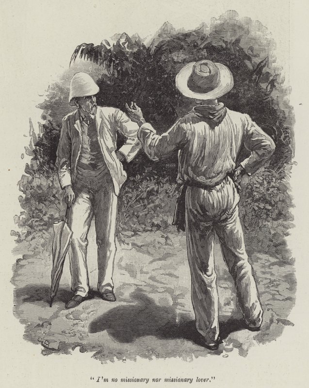 Uma veya Falesa Sahili, Robert Louis Stevenson by Gordon Frederick Browne