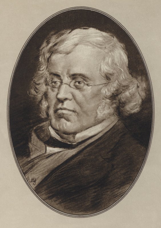 William Makepeace Thackeray (taş) by Gordon Ross